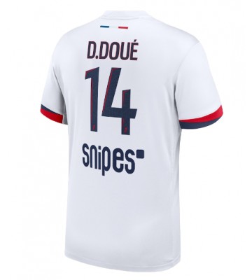 Paris Saint-Germain Desire Doue #14 Udebanetrøje 2025-26 Kortærmet